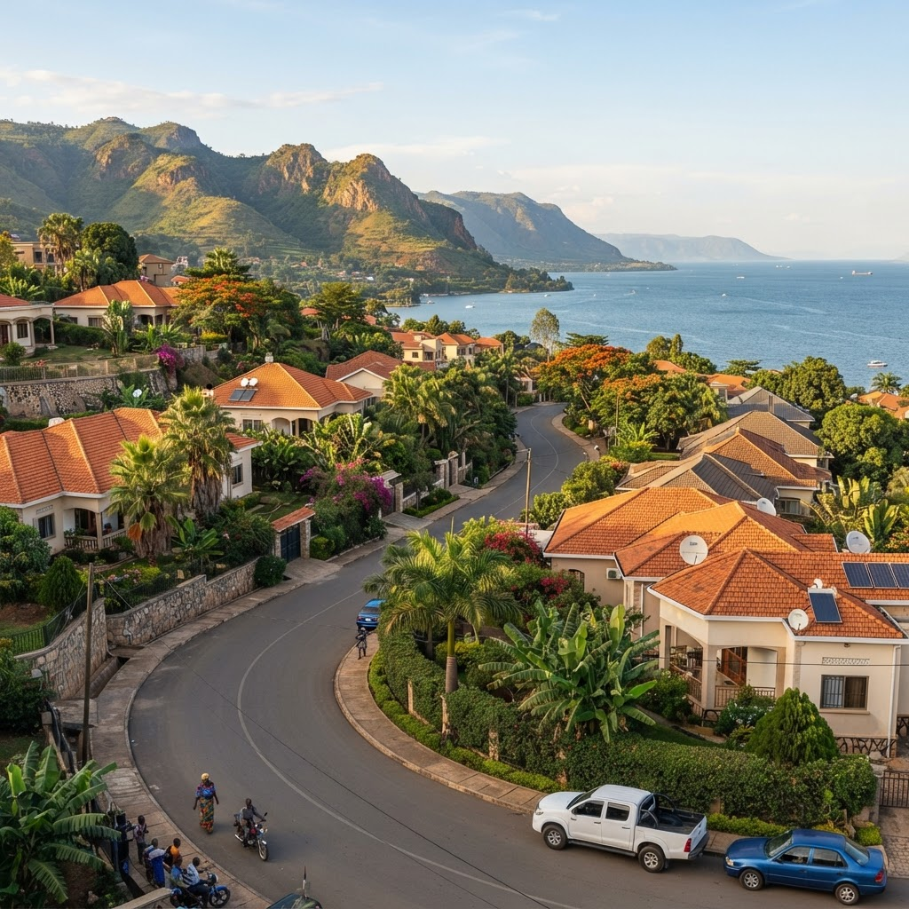 Vue résidentielle de Bujumbura